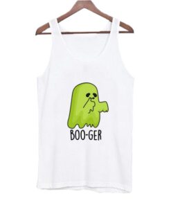 Boo-ger Cute Booger Ghost Tank Top AI