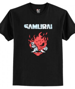 Cyberpunk 2077 Samurai T-Shirt AI