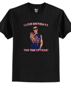 DJ Pauly D I Love Birthdays This Time of Year T-Shirt AI