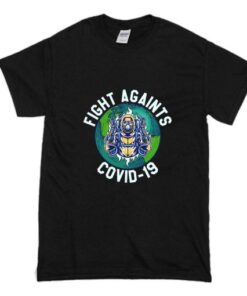 Fing Againts Covid-19 T Shirt AI