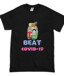 I Beat Covid 19 T-Shirt AI