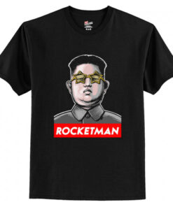 President Kim Jong Un Rocket Man T-Shirt AI