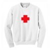 Red Cross Sweatshirt AI