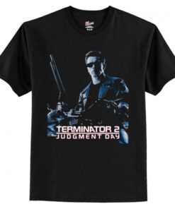 Terminator 2 Judgment Day Arnold Harley T-Shirt AI