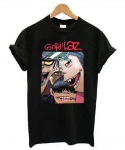 Gorillaz Faces T Shirt AI