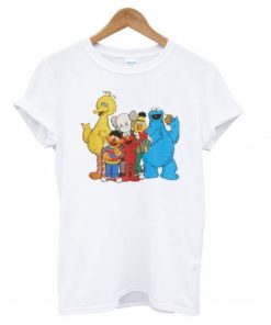 KIDS KAWS X Sesame Street T Shirt AI