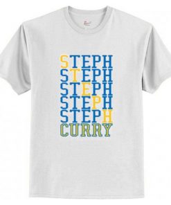 Steph Curry Word T shirt AI