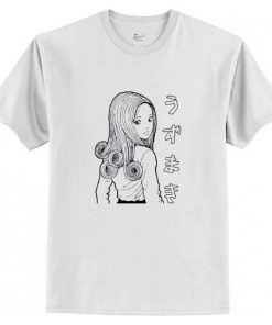 Tomie Junji Ito Uzumaki Manga T-Shirt AI