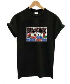 Black Jack Is My Game Winning t-shirt AI