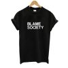 Blame Society Hip Hop t-shirt AI