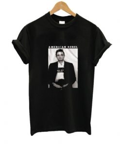 Johnny Cash Mug Shot Ugly Poster t-shirt AI