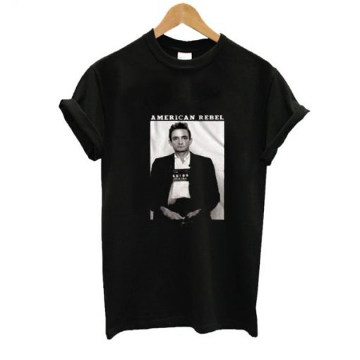 Johnny Cash Mug Shot Ugly Poster t-shirt AI