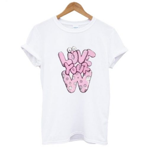 Love Your W Kaws T-Shirt AI