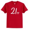 21st Birthday New T-Shirt AI