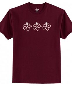 3 Hibiscus Flower Tee T Shirt AI