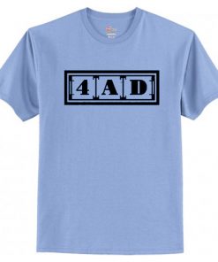 4AD record T Shirt AI