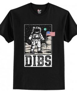 4th Of July Shirts Dibs Astronaut Moon Landing T Shirt AI