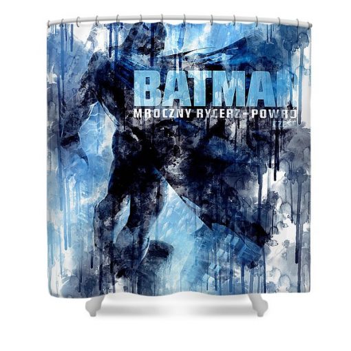 Batman The Dark Knight Shower Curtains AI