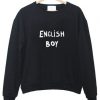 English Boy Sweatshirt AI
