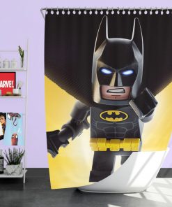 The Lego Batman DC Universe Movie Shower Curtain AI