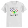 Skateboarding is a Crime Olympic T-Shirt AI