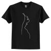 Abstract Figure Line Drawing Graphic T-Shirt AI