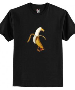 Funny Banana Duck Graphic T-Shirt AI