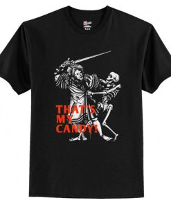 Halloween Candy Skull Short-Sleeve Unisex T-Shirt AI