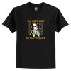 Halloween Teacher i’ll just wait until it’s quiet skeleton T shirt AI