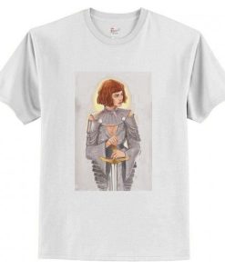 Joan of Arc Zendaya T-Shirt White AI