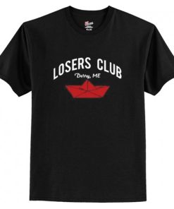 Losers Club Loser Lover Clown Halloween Paper Boat T Shirt AI