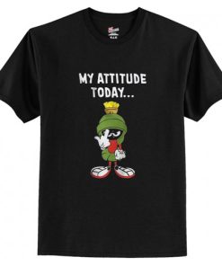 Marvin The Martian My Attitude Today T-Shirt AI