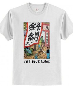 The Blue Lotus Tintin T-Shirt AI