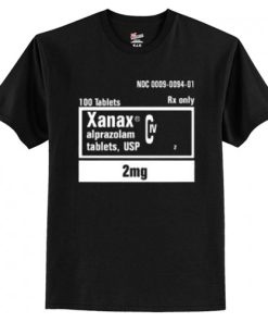 Xanax Rx Only T-Shirt AI