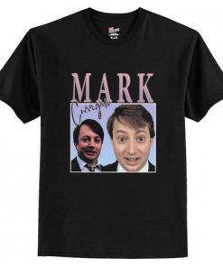 MARK From PEEP SHOW Homage T Shirt AI