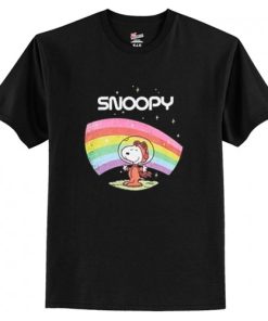 Snoopy Peanuts Rainbow T-Shirt AI