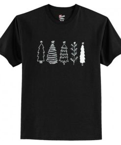 Christmas Trees T Shirt AI