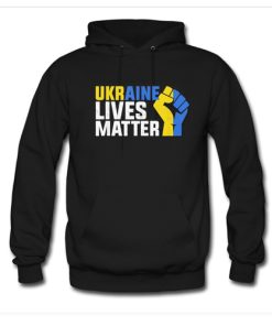 Ukraine Lives Matter Hoodie AI