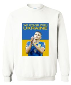 We Stand With Ukraine Sweatshirt AI