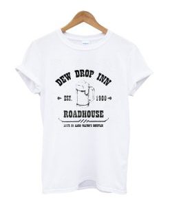 Dew Drop Inn, distressed T-Shirt AI