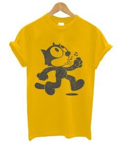 Felix The Cat – Retro Faded Design T-Shirt AI