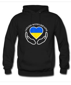 I Stand With Ukraine Hoodie AI