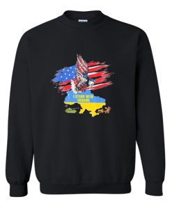 I Stand With Ukraine- Sweatshirt AI