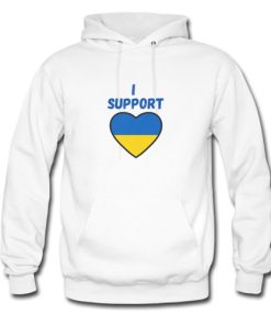I Support Ukraine Hoodie AI