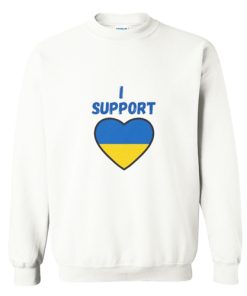 I Support Ukraine Sweatshirt AI