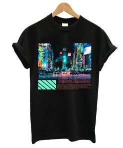 Shibuya Scramble Crossing Japan T-Shirt AI