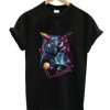 The Owl Light Ilustration T-Shirt AI