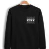 2022 Chest Print Sweatshirt AI