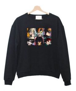 Anime Luffy Crewneck Sweatshirt AI