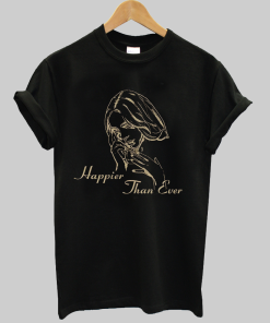 Billie Eilish Happier Than Ever t shirt AI